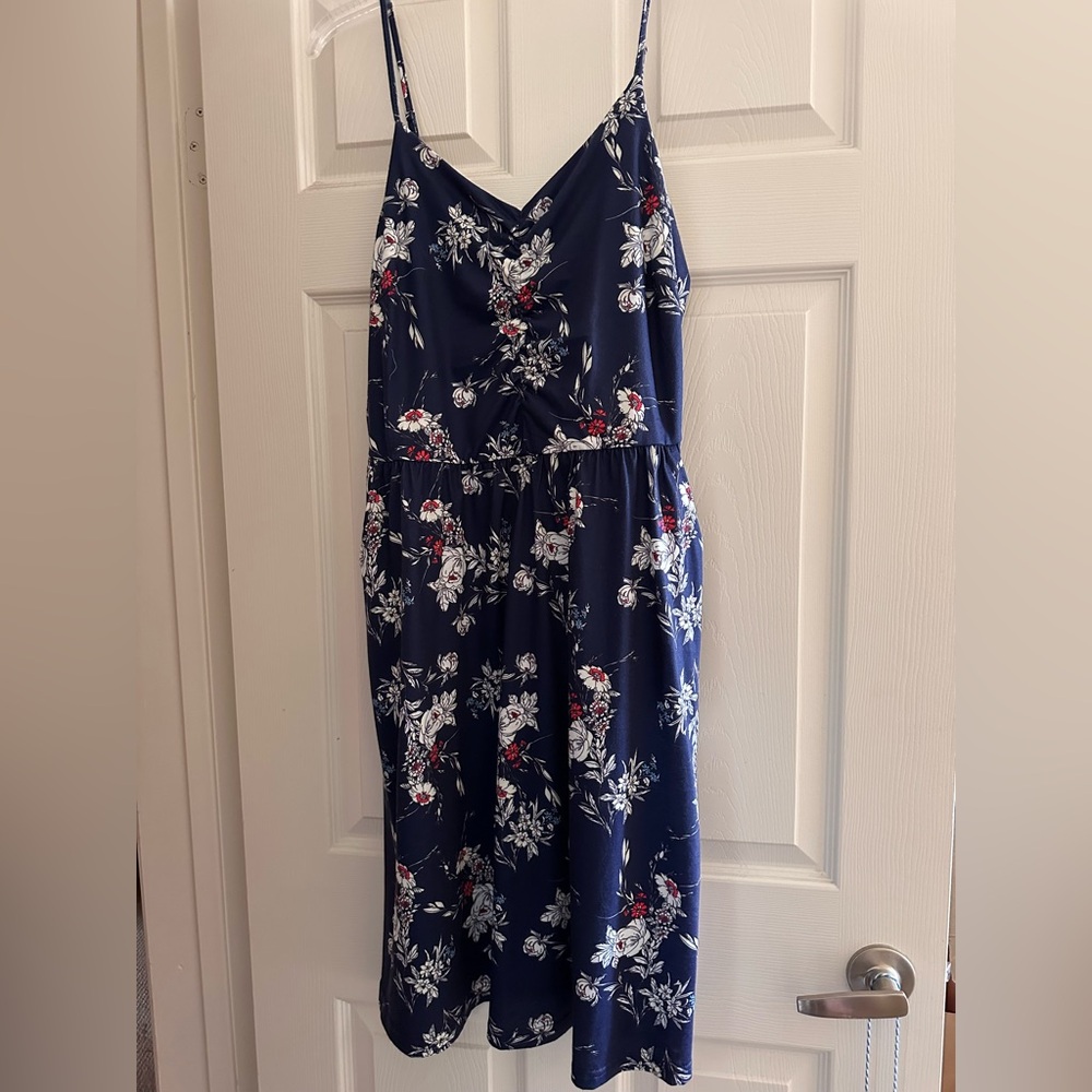 Yathon Blue Floral Sundress